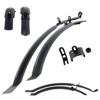 Błotniki Rowerowe Simpla VBRAKE MTB Błotniki Do Roweru 26-28 Zestaw Komplet