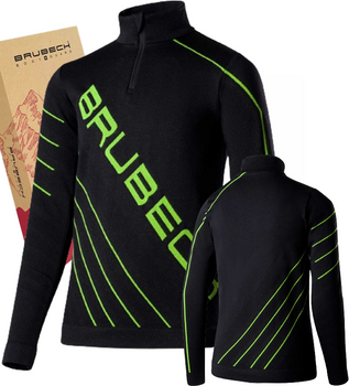 BLUZA PIŁKARSKA SPORTOWA DZIECIĘCA TERMOAKTYWNA BRUBECK DRY 140-146