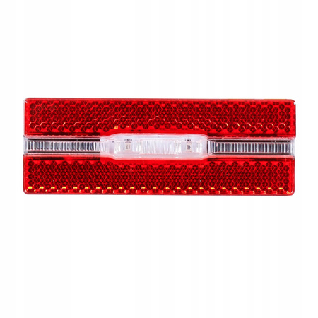 LAMPKA ROWEROWA TYLNA NA BAGAŻNIK LAMPKA NA DYNAMO