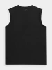 MĘSKA KOSZULKA 4F BEZ RĘKAWÓW TANK TOP BASIC PODKOSZULEK CZARNY XXL