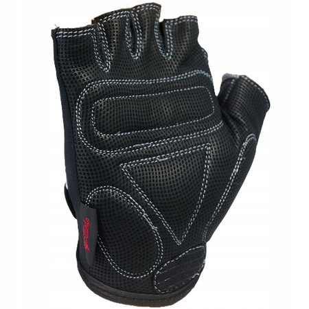 RĘKAWICZKI ROWEROWE KRÓTKIE BEZ PALCÓW ŻELOWE S