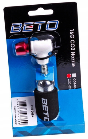 BETO Pompka CO2 NA WYMIENNE NAOBOJE +OSŁONA NABOJU