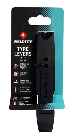 ŁYŻKI DO OPON WELDTITE Tyre Levers 2.0 ZESTAW 2 SZTUKI 130 MM