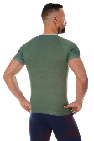 BRUBECK SS13240A MĘSKA KOSZULKA Z KRÓTKIM RĘKAWEM