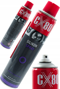 CX80 SMAR SILIKONOWY SPOŻYWCZY Z ATESTEM NSF 300ml