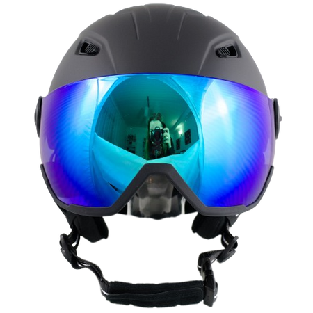 KASK NARCIARSKI Z SZYBĄ GOGLAMI REVO SHIFT KASK SNOWBOARDOWY L +GRATIS