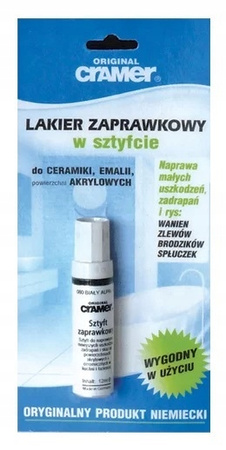 CERAMIC SZTYFT ZAPRAWKA DO WANNA UMYWALKA PRALKA