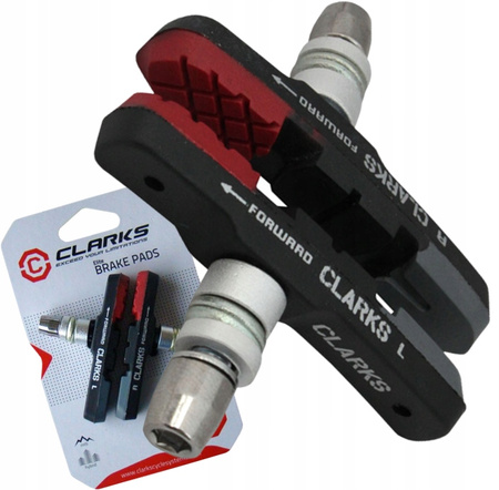 KLOCKI HAMULCOWE ROWEROWE V-BRAKE 72mm CLARKS
