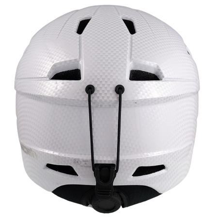 KASK NARCIARSKI KASK SNOWBOARDOWY biały carbon S +GRATIS