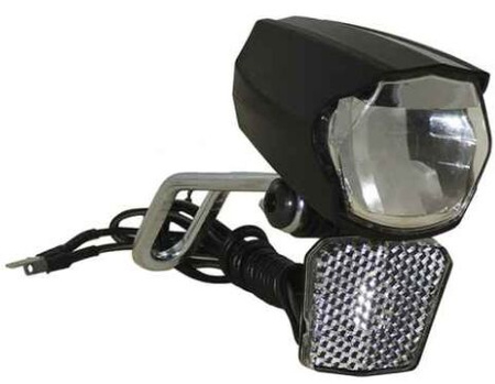 LAMPA ROWEROWA PRZEDNIA NA DYNAMO CZUJNIK ZMIERZCH