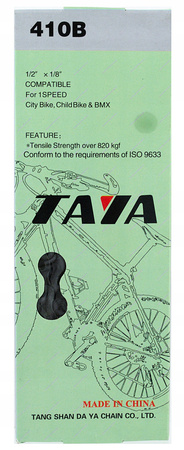 TAYA 410B Łańcuch 1-rzędowy 100 ogniw BMX CITY