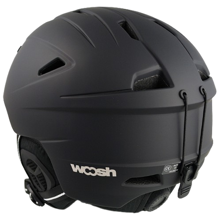 KASK NARCIARSKI KASK SNOWBOARDOWY czarny matowy L +GRATIS