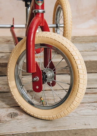 ROWEREK BIEGOWY TRYBIKE RETRO VINTAGE LEKKI PREMIUM 16 MSC DO 6 LAT BIAŁY