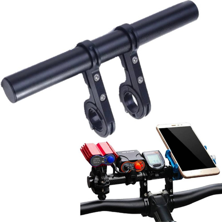 UCHWYT ROWER NA KIEROWNICĘ PRZEDŁUŻENIE KIEROWNICY 20 cm