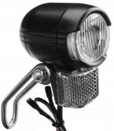 LAMPA ROWEROWA PRZEDNIA NA DYNAMO LAMPKA LED +ODBL