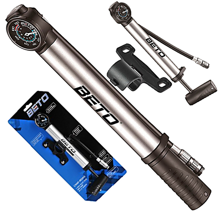 POMPKA ROWEROWA ALU MANOMETR CHMP-003AG WĘŻYK BETO