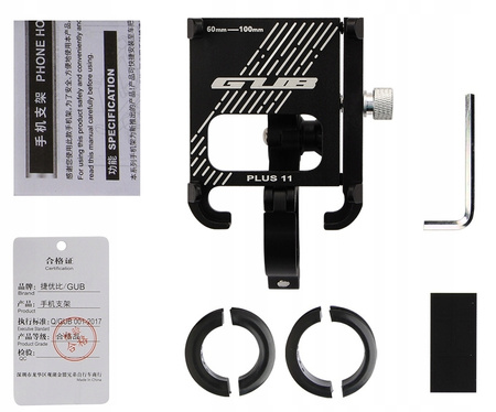 GUB PLUS 11 UCHWYT TELEFONU ROWEROWY MOTOCYKLOWY