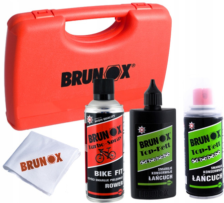 Brunox ZESTAW DO CZYSZCZENIA ROWERU TOP-KETT B.FIT