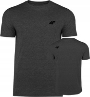 Koszulka męska4F M536 ciemny szary M