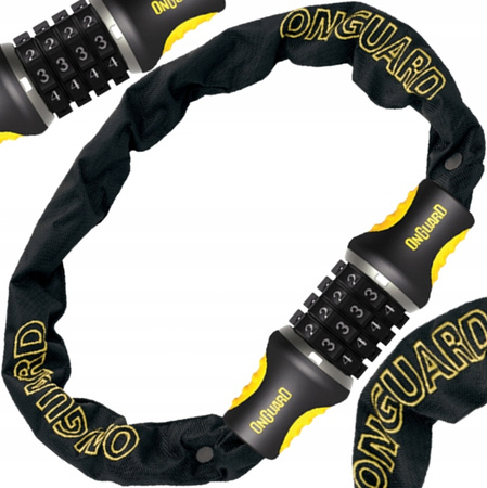 OnGuard 8022C Blokada roweru ŁAŃCUCH 80x8 na szyfr