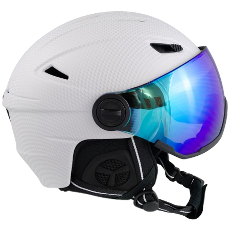 KASK NARCIARSKI Z SZYBĄ GOGLAMI REVO SHIFT KASK SNOWBOARDOWY S +GRATIS