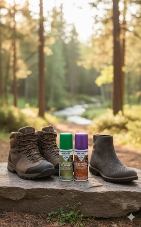 Nikwax Zestaw Czyszczący Do Nubuku I Zamszu Żel +Impregnat 2x125ml Aplkator