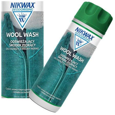 NIKWAX Wool Wash Płyn do Prania Wełny Merino Bielizna Termoaktywna 300 ml