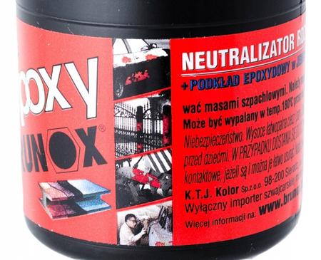 BRUNOX EPOXY ŚRODEK NA RDZĘ I PODKŁAD 500 ml