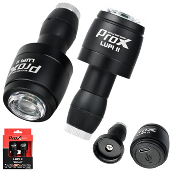 LAMPA ROWEROWA TYLNA Z FUNKCJĄ KIERUNKOWSKAZU PROX USB-C – 20 LM