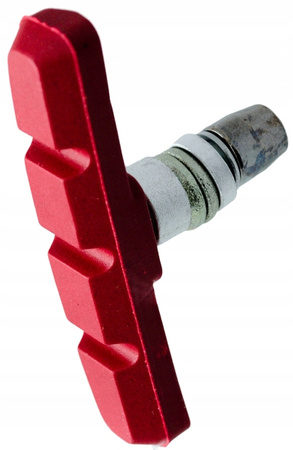 BARADINE KLOCKI HAMULCOWE V-BRAKE 947V CZERWONE 70