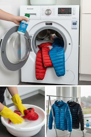 Nikwax Down Wash 1 Litr Płyn Do Prania Odzieży Śpiworów I Kurtek Puchowych