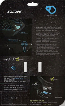 DDK 102MF Siodełko rowerowe CITY treking elektryki