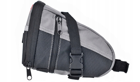 PROX Sakwa pod siodło rower CZARNO-SZARA 1,5/1,8L