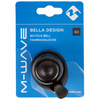 M-WAVE DZWONEK ROWEROWY BELLA ALUMINIOWY CZARNY