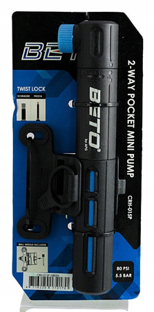 Pompka ROWEROWA AV/FV DO PIŁEK IGŁA BETO CRH015