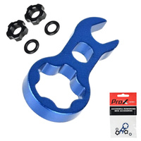 Klucz Zaworu PRESTA FV Klucz Do Wkładu Zaworu Wentyla + Nakrętki Uszczelki