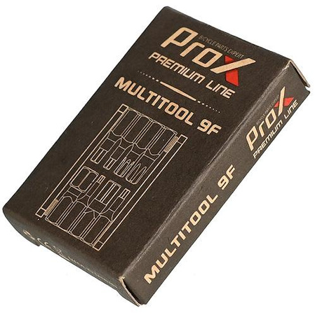 Multitool Rowerowy 9 Funkcji Zestaw Kluczy Kieszonkowy PROX PREMIUM LINE 9F