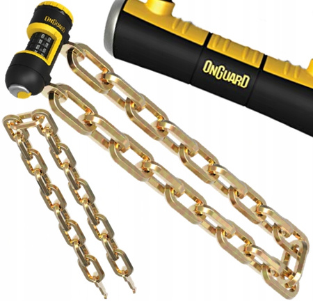 OnGuard 8315 Blokada roweru ŁAŃCUCH 80x8 NA SZYFR