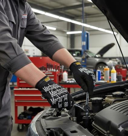 Rękawice Mechanix Wear The Original Black L Ochronne Do Prac Mechanicznych