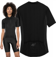 Koszulka rowerowa damska 4F F177 czarna XL