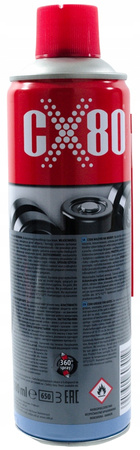 CX80 SMAR DO BRAM ZAMKÓW KŁÓDEK 500 ml SPRAY