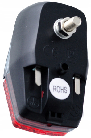 Lampka rowerowa na dynamo PODTRZYMANIE ŚWIECENIA