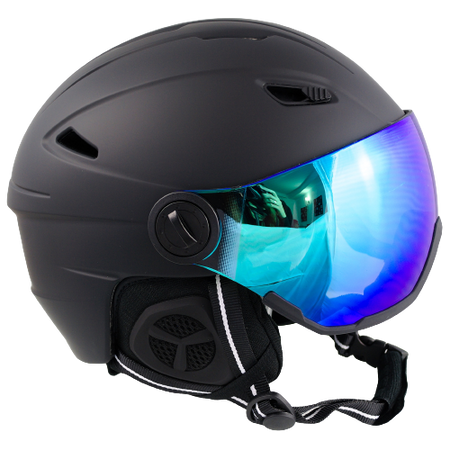 KASK NARCIARSKI Z SZYBĄ GOGLAMI REVO SHIFT KASK SNOWBOARDOWY L +GRATIS