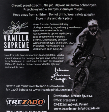 TREZADO MLECZKO USZCZELNIACZ DO OPON VANILLA 500ml