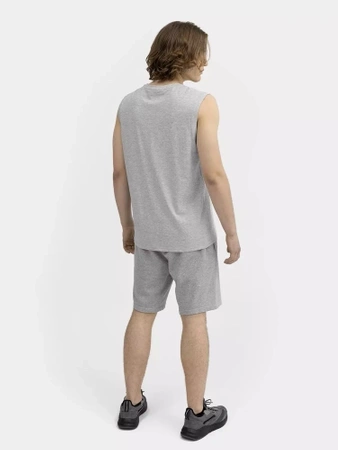 MĘSKA KOSZULKA 4F BEZ RĘKAWÓW TANK TOP BASIC PODKOSZULEK SZARA L