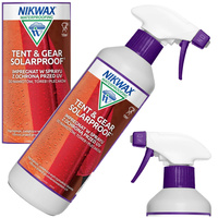 NIKWAX SolarProof Impregnat Namioty Plecaki Ochrona UV 500ml Spray