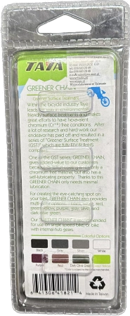 Łańcuch 112 TAYA 410H BMX,biały,teflon