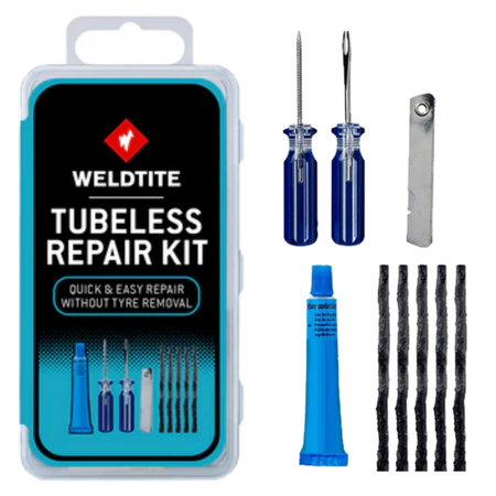 Zestaw Naprawczy Do Opon Bezdętkowych Kompletny WELDTITE TUBELESS REPAIR