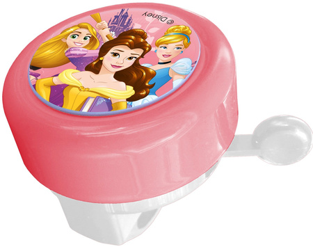 DZWONEK DO ROWERU DISNEY KSIĘŻNICZKI DZWONEK ROWEROWY Bella, Roszpunka, Kopciuszek