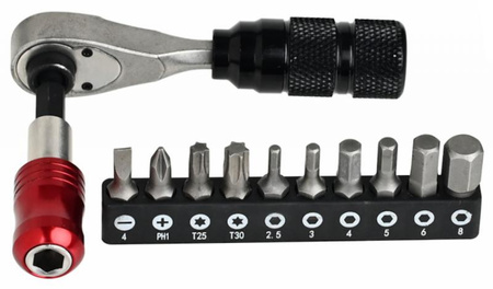 Multitool Prox Zestaw Kluczy Rowerowych + Pompka Kieszonkowa i Grzechotka